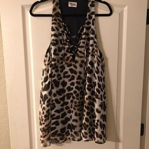 Leopard flowy tunic - so Sassy!!!